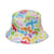 Women's Elegant Lady Animal Big Eaves Bucket Hat