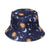 Women's Elegant Lady Animal Big Eaves Bucket Hat