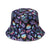 Women's Elegant Lady Animal Big Eaves Bucket Hat