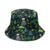 Women's Elegant Lady Animal Big Eaves Bucket Hat