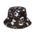 Women's Elegant Lady Animal Big Eaves Bucket Hat