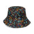 Women's Elegant Lady Animal Big Eaves Bucket Hat