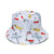 Women's Elegant Lady Animal Big Eaves Bucket Hat