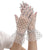 Women's Elegant Lady Bridal Bow Knot Gloves 1 Pair