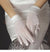 Women's Elegant Lady Bridal Solid Color Gloves 1 Set