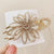 Women's Elegant Lady Floral Alloy Plating Crystal Hair Clip