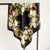 Women's Elegant Lady Flower Polyester Scarf