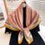 Women's Elegant Lady Flower Polyester Scarf