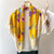 Women's Elegant Lady Flower Polyester Scarf