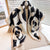 Women's Elegant Lady Flower Polyester Scarf