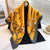 Women's Elegant Lady Flower Polyester Scarf