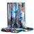 Women's Elegant Lady Modern Style Printing Satin Silk Scarf