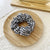 Women's Elegant Lady Plaid Cloth Hair Tie