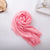 Women's Elegant Lady Simple Style Solid Color Cotton And Linen Scarf