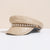 Women's Elegant Lady Solid Color Curved Eaves Beret Hat