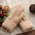 Women's Elegant Lady Solid Color Gloves 1 Set