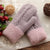 Women's Elegant Lady Solid Color Gloves 1 Set