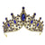 Women's Elegant Lady Streetwear Crown Alloy Inlay Artificial Crystal Rhinestones Crown