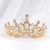 Women's Elegant Lady Streetwear Crown Alloy Inlay Artificial Crystal Rhinestones Crown