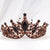 Women's Elegant Lady Streetwear Crown Alloy Inlay Artificial Crystal Rhinestones Crown