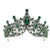 Women's Elegant Lady Streetwear Crown Alloy Inlay Artificial Crystal Rhinestones Crown