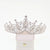 Women's Elegant Lady Streetwear Crown Alloy Inlay Artificial Crystal Rhinestones Crown