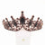 Women's Elegant Lady Streetwear Crown Alloy Inlay Artificial Crystal Rhinestones Crown