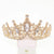 Women's Elegant Lady Streetwear Crown Alloy Inlay Artificial Crystal Rhinestones Crown