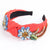 Women's Elegant Lady Streetwear Geometric Cloth Rhinestone Hair Band