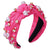 Women's Elegant Lady Streetwear Geometric Cloth Rhinestone Hair Band