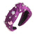 Women's Elegant Lady Streetwear Geometric Cloth Rhinestone Hair Band