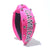 Women's Elegant Lady Streetwear Geometric Imitation Pearl Cloth Seed Bead Hair Band