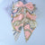 Women's Elegant Lady Streetwear Printing Solid Color Bow Knot Cloth Hair Clip