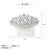 Women's Elegant Leaf Alloy Rhinestone Diamond Insert Comb