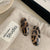 Women's Elegant Leopard Arylic Hair Clip