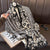 Women's Elegant Modern Style Geometric Satin Printing Silk Scarf Shawl