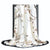 Women's Elegant Printing Color Block Satin Printing Silk Scarf