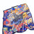 Women's Elegant Printing Color Block Satin Printing Silk Scarf