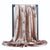 Women's Elegant Printing Color Block Satin Printing Silk Scarf