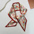 Women's Elegant Printing Polyester Silk Scarf