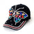 Women's Elegant Retro Simple Style Butterfly Rhinestone Curved Eaves Baseball Cap