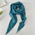 Women's Elegant Retro Solid Color Polyester Silk Scarf