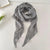 Women's Elegant Retro Solid Color Polyester Silk Scarf