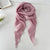 Women's Elegant Retro Solid Color Polyester Silk Scarf