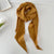 Women's Elegant Retro Solid Color Polyester Silk Scarf