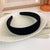 Women's Elegant Retro Solid Color Velvet Hair Band