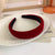 Women's Elegant Retro Solid Color Velvet Hair Band