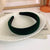 Women's Elegant Retro Solid Color Velvet Hair Band