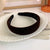 Women's Elegant Retro Solid Color Velvet Hair Band