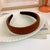 Women's Elegant Retro Solid Color Velvet Hair Band